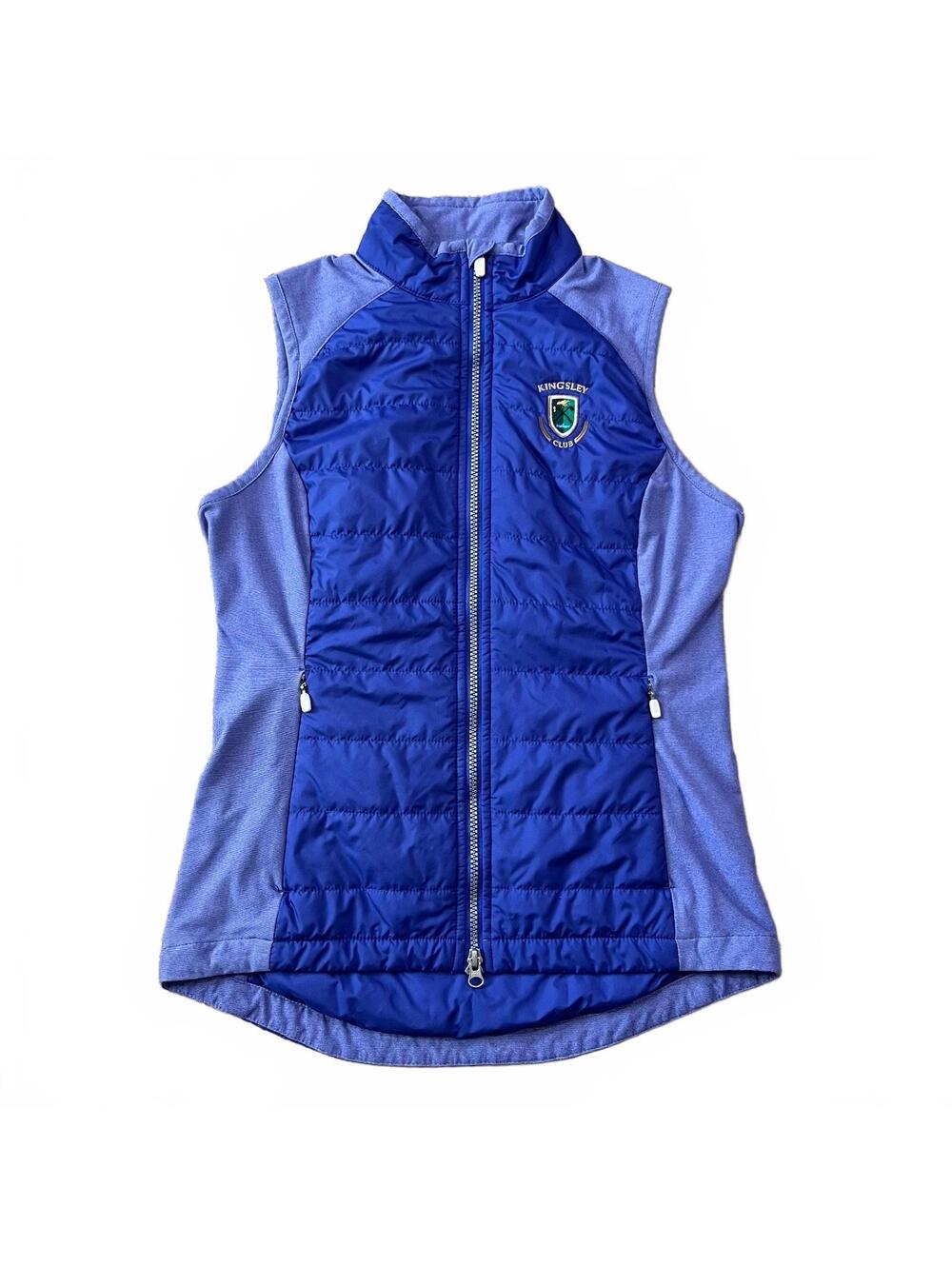 Zero Restriction Womens Tess Hybrid Vest Kingsley Club Purple Size Small